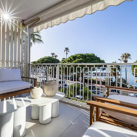 Ref 1979 - Palm Beach- Sea View For Rent * Cannes